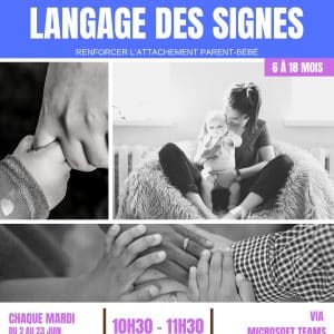 WEBINAIRE : Langage des signes