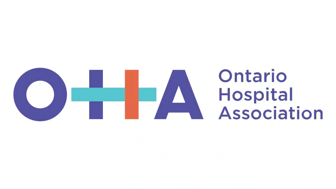 Logo: L'association des hôpitaux de l’Ontario