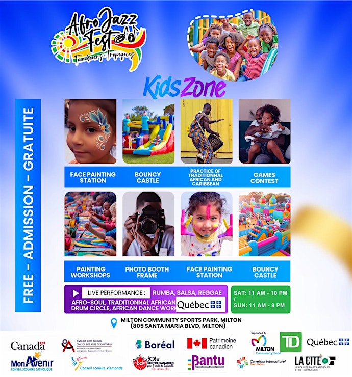 Festival Afro Jazz Milton Kids