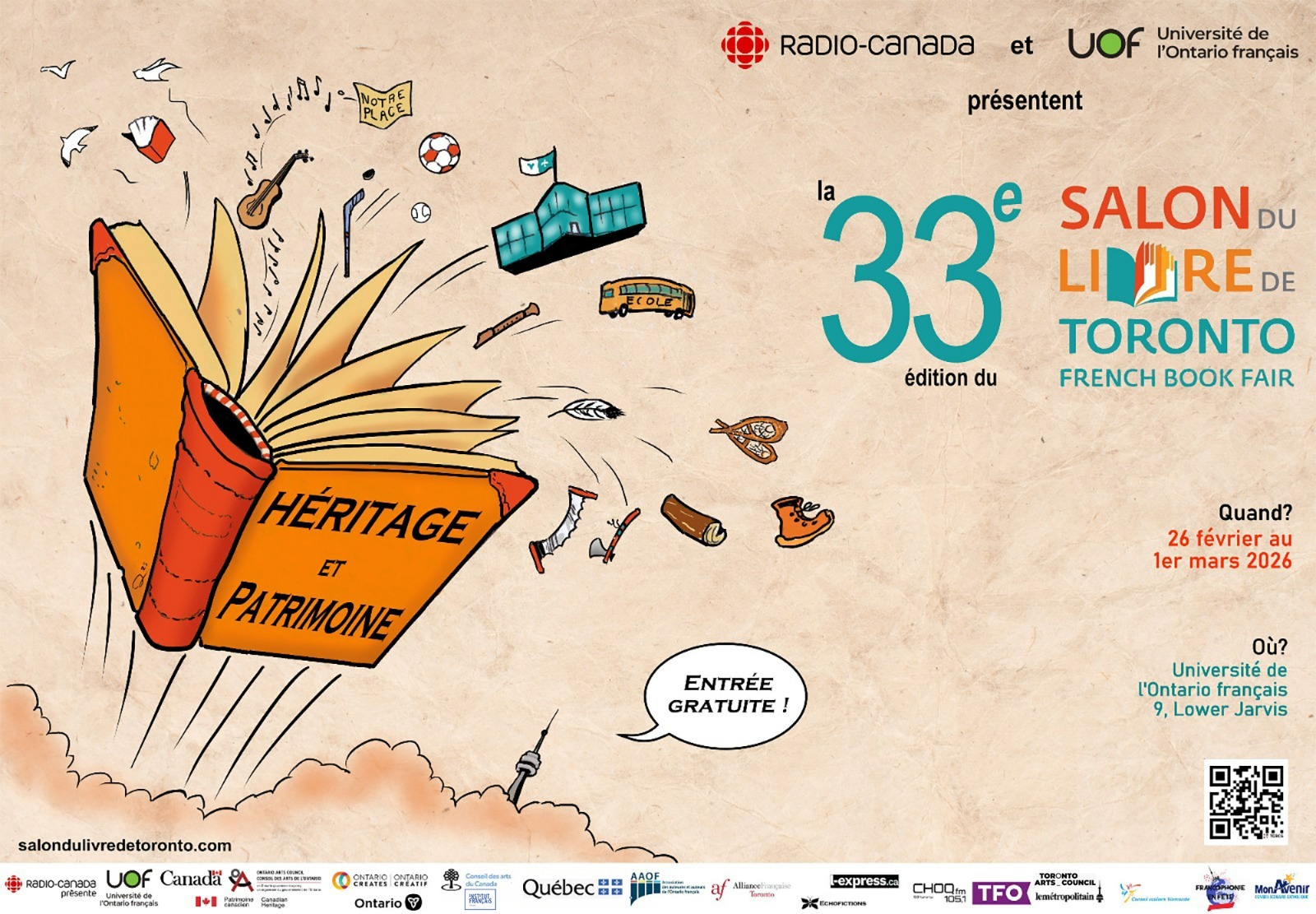 Salon du livre de Toronto 2026 