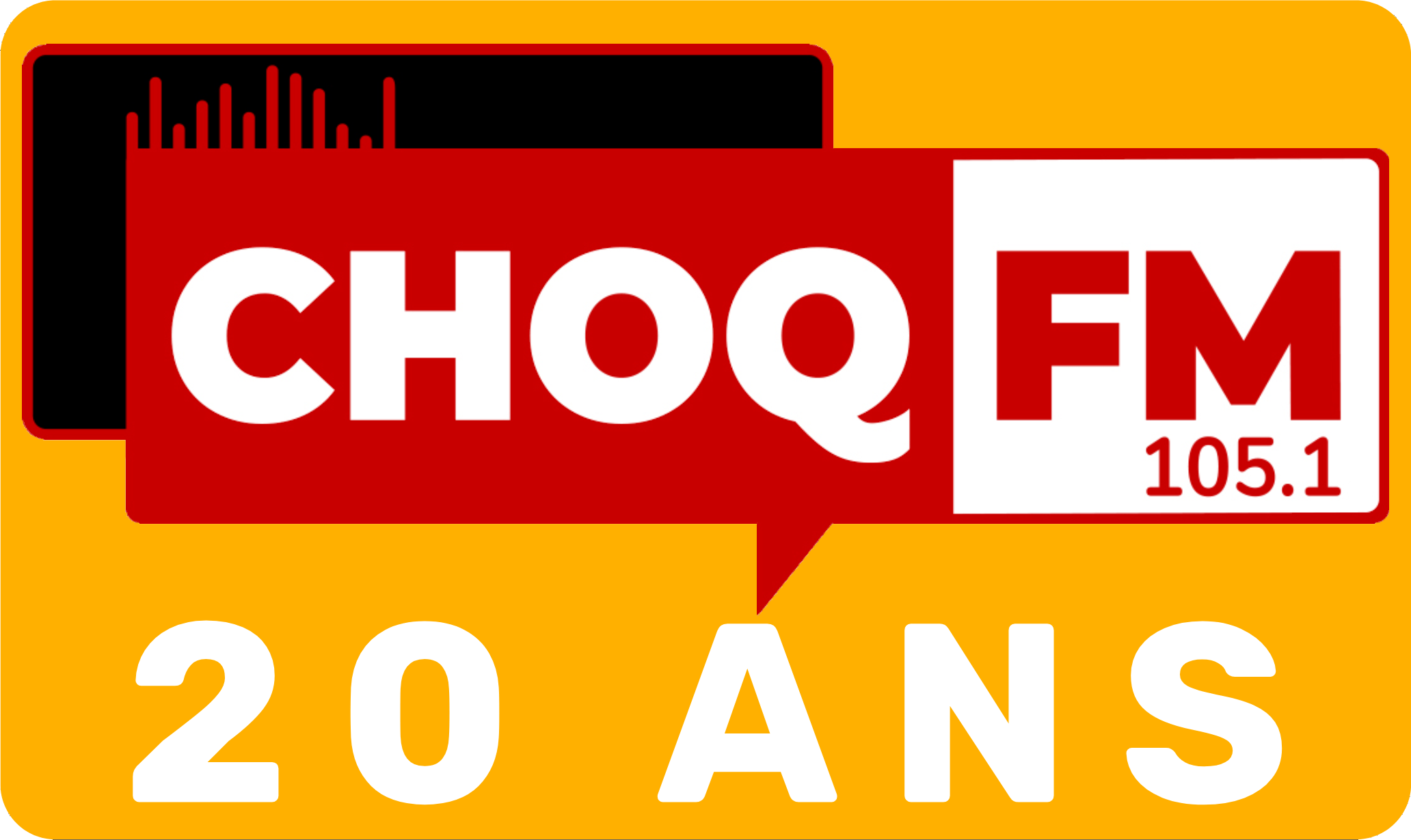 CHOQFM 20 dollars pour 20 ans 