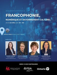 Francophonie, numérique et rayonnement culturel 2026