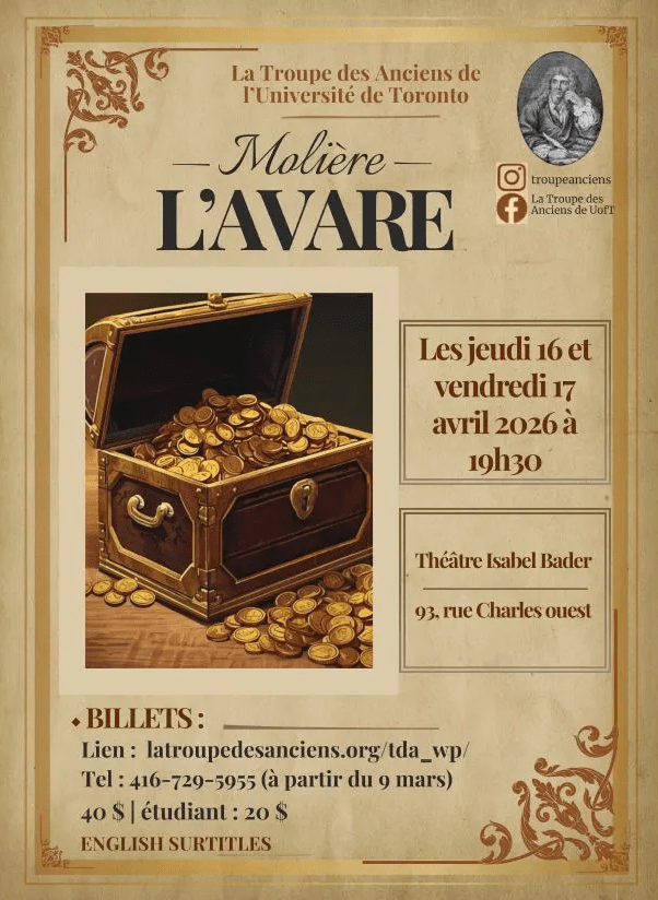 Affiche spectacle hommage à Paulette Collet