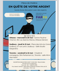 EN QUÊTE DE VOTRE ARGENT