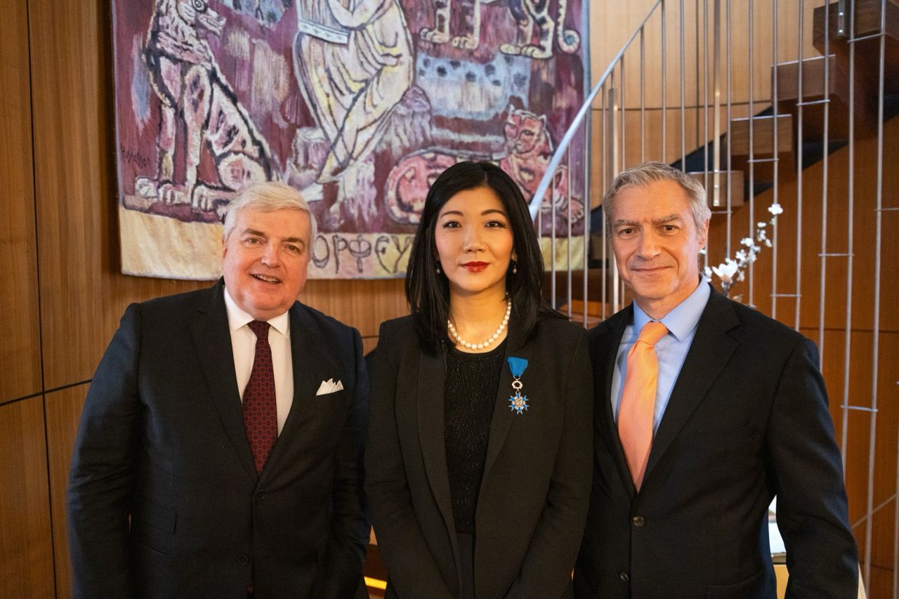 Estelle Chen médaille