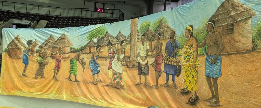 Pavillon africain au festival Carassauga