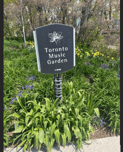 VISITE GUIDÉE Music Garden