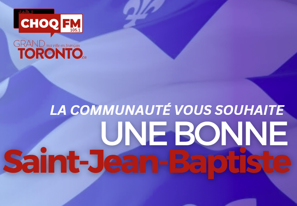 Chaque année autour du 24 juin, le Grand Toronto se pare de bleu, de blanc et de vert pour célébrer la Saint-Jean-Baptiste