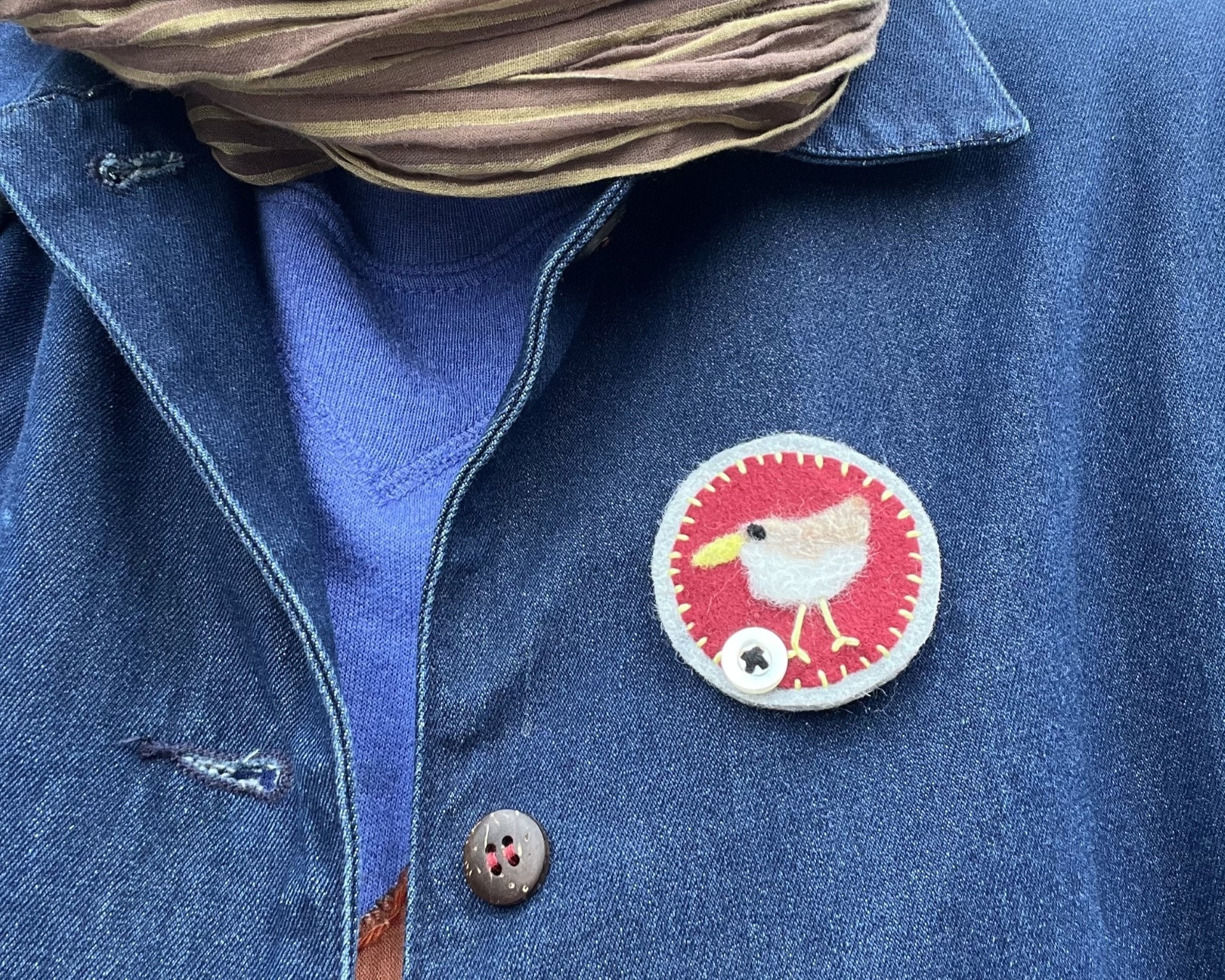 Atelier de boutons avec le Bentway