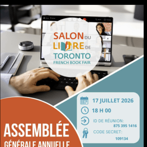Convocation à l’Assemblée générale annuelle du Salon du livre de Toronto