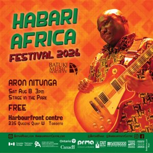 Aron Nitunga au festival Habari Africa 2026