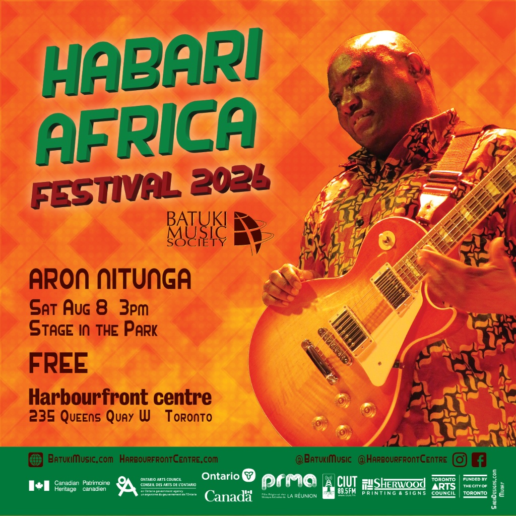 Aron Nitunga au festival Habari Africa 2026