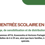 L'événement s'articule autour des programmes clés du centre — AFYA, Kuwezesha et Horizons Partagés