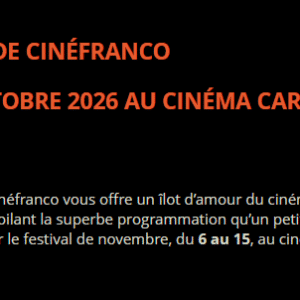 Lancement de Ciné Franco
