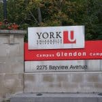 L’Université York évalue actuellement la possibilité de transférer l’ensemble des activités du Collège Glendon de son site historique de l’avenue Bayview vers son campus principal, situé à Keele.