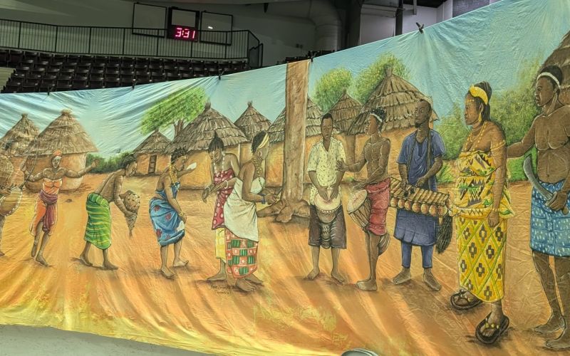 Pavillon africain au festival Carassauga