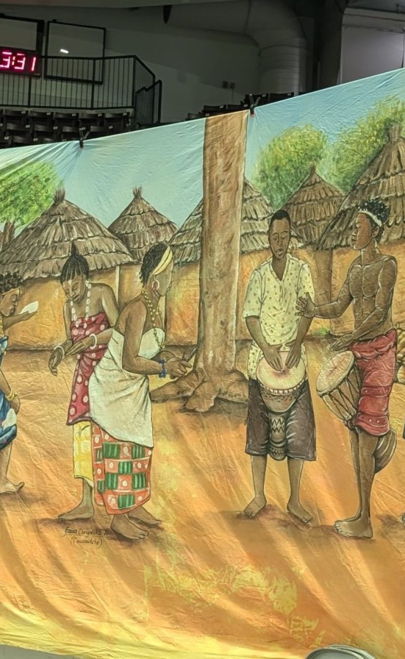 Pavillon africain au festival Carassauga