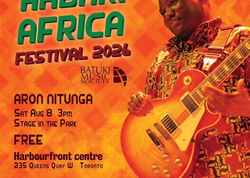 Aron Nitunga au festival Habari Africa 2026