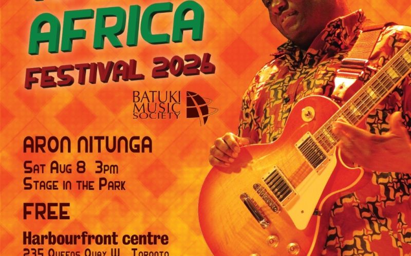 Aron Nitunga au festival Habari Africa 2026